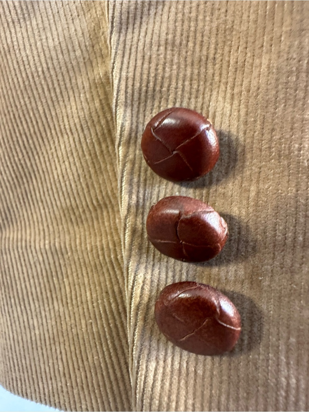 Ann Taylor Camel Corduroy Blazer - Picture 4 of 5